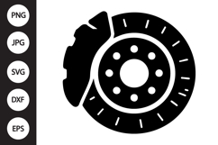 Brake Disc Caliper SVG Product Image 1