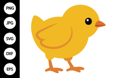 Chick Clipart, Chick SVG Product Image 1