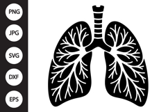 Lungs SVG Product Image 1