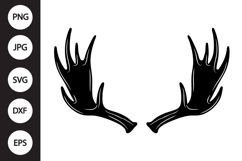 Moose Antlers SVG Product Image 1