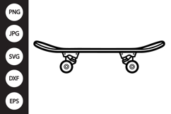 Skateboard SVG Product Image 1