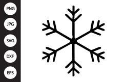 Snowflake SVG Product Image 1