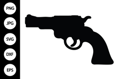 Revolver SVG Product Image 1
