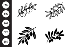 Olive SVG, Olive Clipart Product Image 1