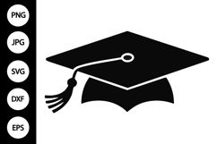 Graduation Cap SVG Product Image 1