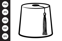 Fez Hat SVG Product Image 1