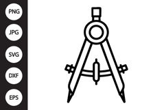 School Compass SVG Product Image 1