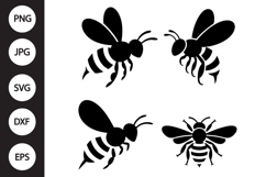 Bee SVG, Bee Clipart Product Image 1