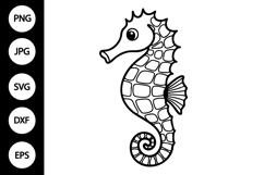 Seahorse SVG Product Image 1
