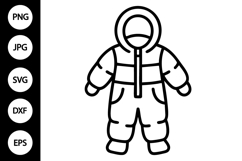 Winter Clothing SVG Product Image 1