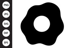 Fried Egg SVG Product Image 1