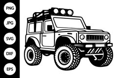 Offroad Vehicle SVG Product Image 1