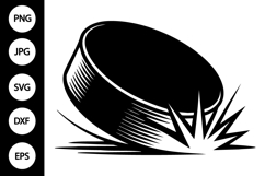 Hockey Puck SVG Product Image 1