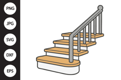 Stairs SVG Product Image 1