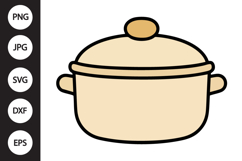 Casserole SVG Product Image 1