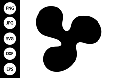 Abstract Shape Silhouette SVG Product Image 1