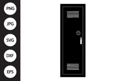 School Locker SVG Product Image 1
