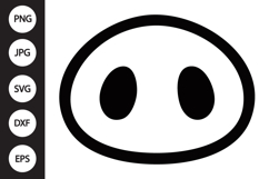 Pig Snout SVG Product Image 1
