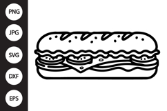 Sandwich SVG Product Image 1