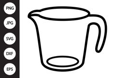 Measuring Cup SVG Product Image 1