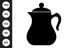 Coffee Pot SVG Product Image 1