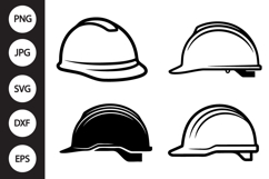 Construction Helmet SVG, Construction Helmet Clipart Product Image 1