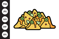 Nachos SVG Product Image 1
