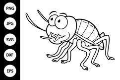 Outline Lice SVG, Coloring Page Product Image 1