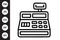 Cash Register SVG Product Image 1