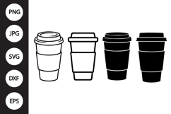Coffee Cup SVG. Coffee Cup Clipart Product Image 1