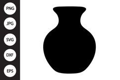 Pottery Vase SVG Product Image 1