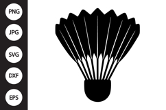 Badminton Shuttlecock SVG Product Image 1