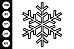 Snowflake SVG Product Image 1