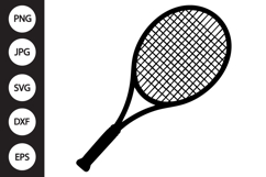 Tennis Racket SVG Product Image 1