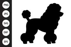 Poodle Dog Silhouette SVG Product Image 1