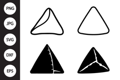 Samosa SVG, Samosa Clipart Product Image 1