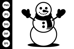 Snowman SVG Product Image 1