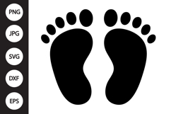 Footprint SVG Product Image 1