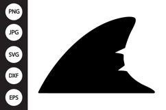 Shark Fin SVG Product Image 1