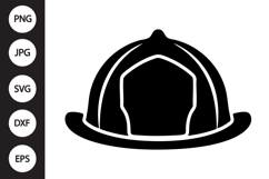 Fireman Hat SVG Product Image 1