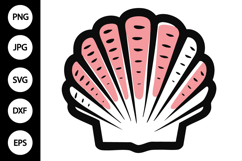 Seashell SVG Product Image 1