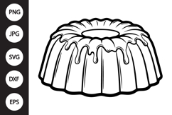 Bundt Cake SVG Product Image 1