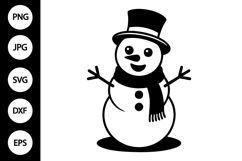 Snowman SVG Product Image 1