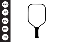 PickleBall Paddle SVG Product Image 1