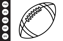 Football SVG Product Image 1