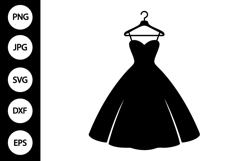 Bridesmaid Dresses SVG Product Image 1