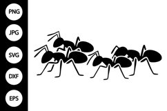 Ant Silhouette SVG Product Image 1