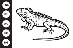 Iguana SVG Product Image 1