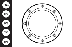 Ship Window SVG Product Image 1