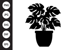 Potted Plant SVG Product Image 1